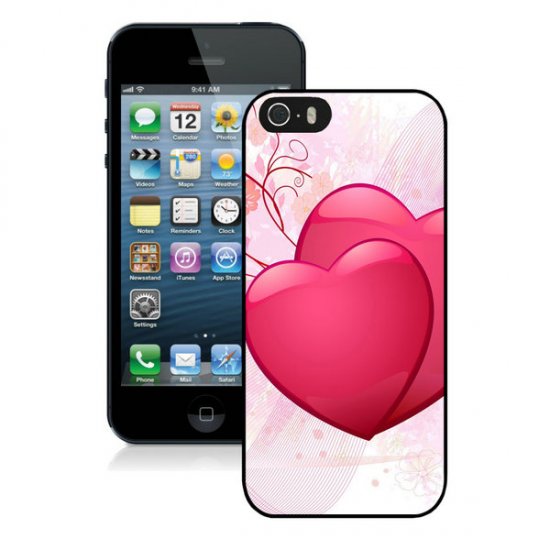 Valentine Cute Heart iPhone 5 5S Cases CBB | Women - Click Image to Close